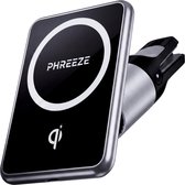 Phreeze CH02V 15W QI - Telefoonhouders Auto Magnetisch - Telefoonhouder Auto Ventilatie - Draadloze Autolader - Draadloos Opladen 15W - Geschikt voor MagSafe Autohouder