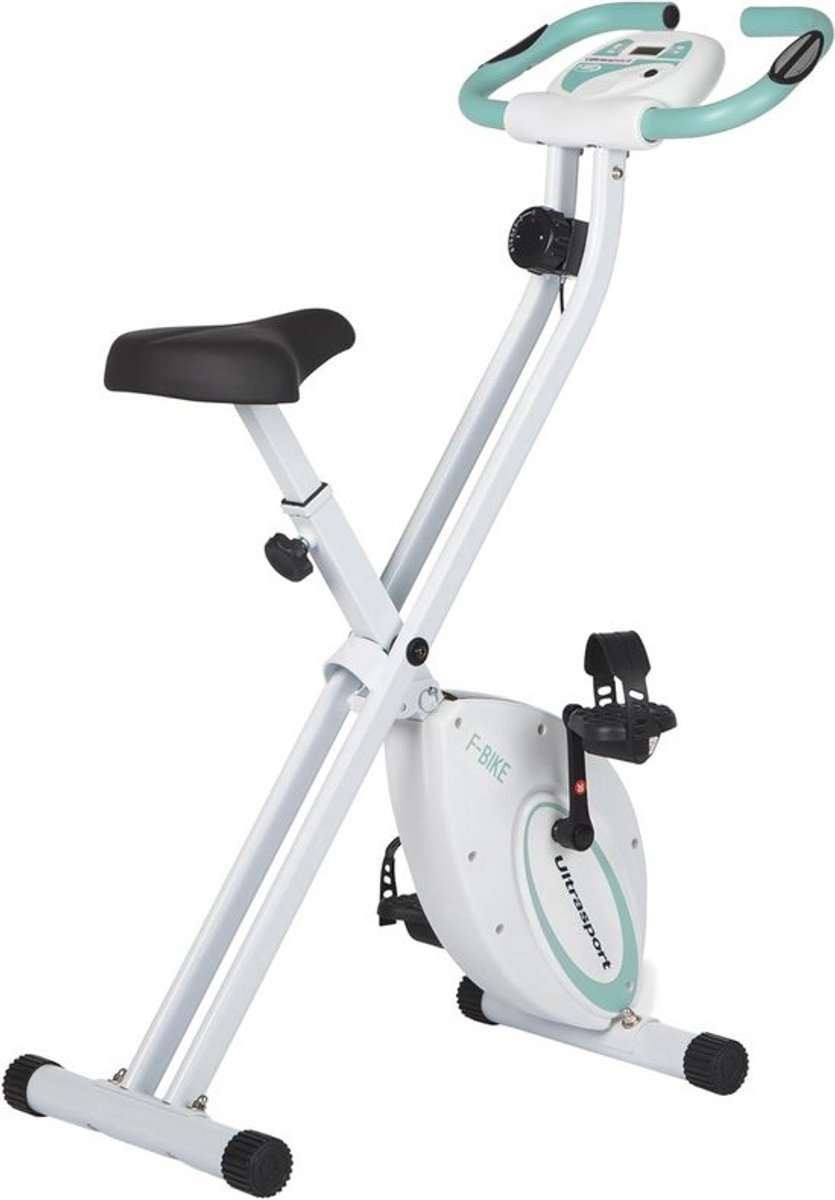 Inklapbare Fietstrainer met LCD-display en Handsensoren - Ideaal voor Sporters en Senioren