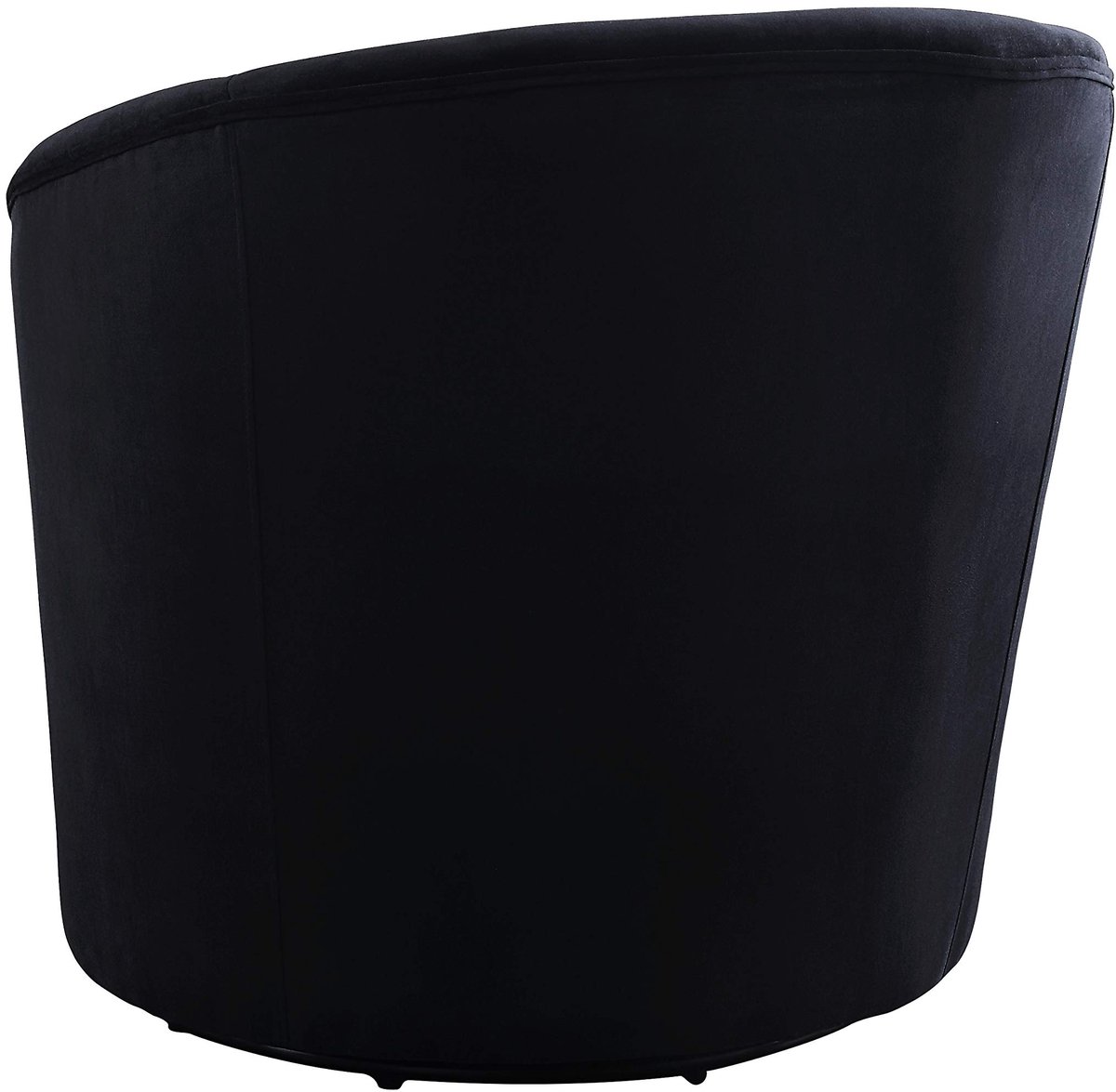 Atlantic Home Collection Fauteuil Colin, 360 graden, polyester, zwart, BxDxH: 84 cm x 85 cm x 84 cm - ShopVlot