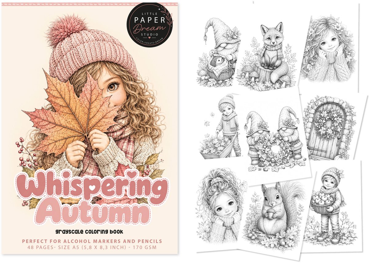 Kleurboek whispering autumn