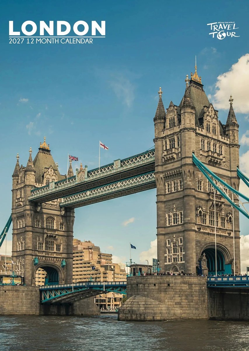 Londen A3 Kalender 2027