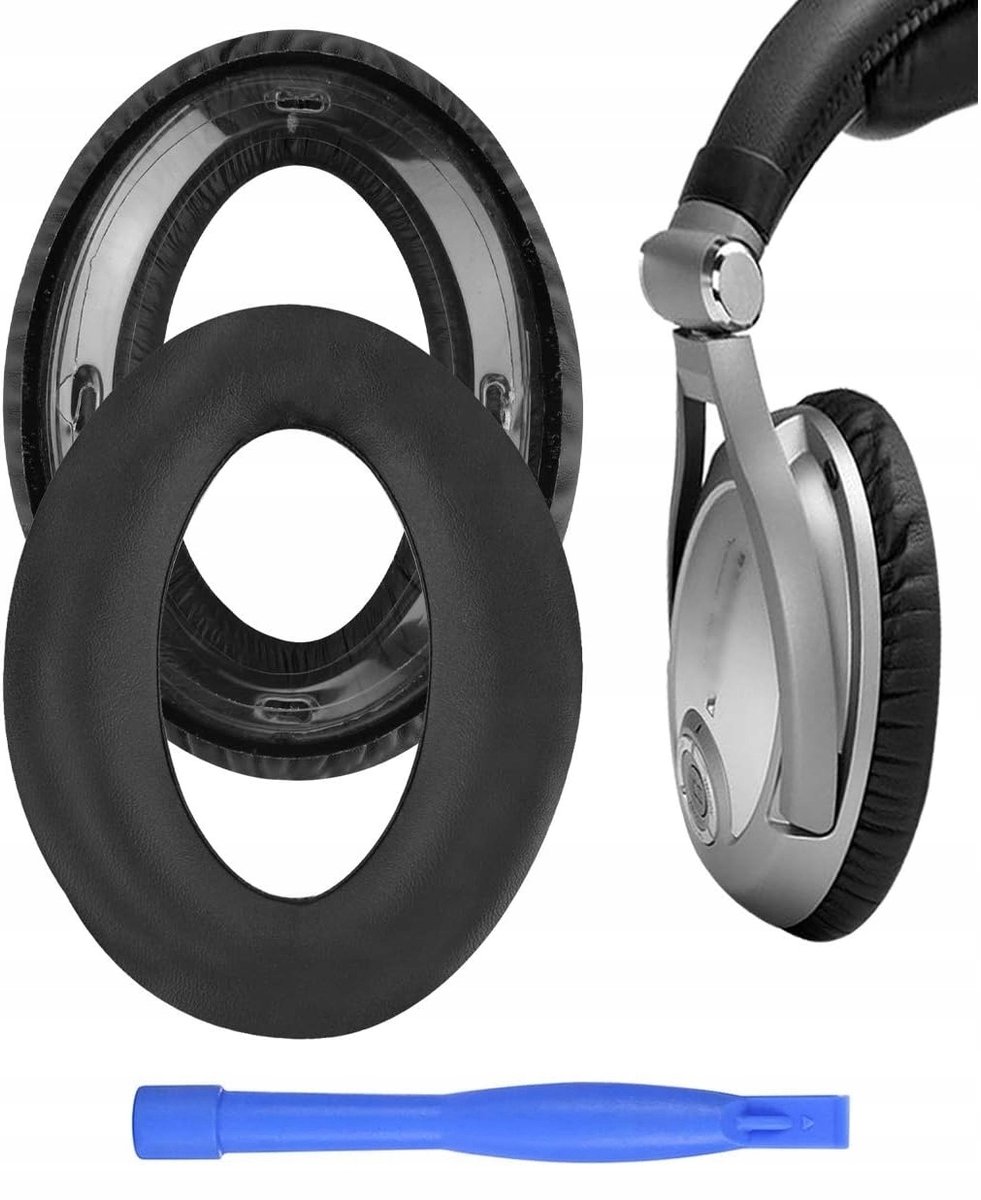 Oorkussens voor Sennheiser PXC350, PC350, PXC450, HME95 - Zwart