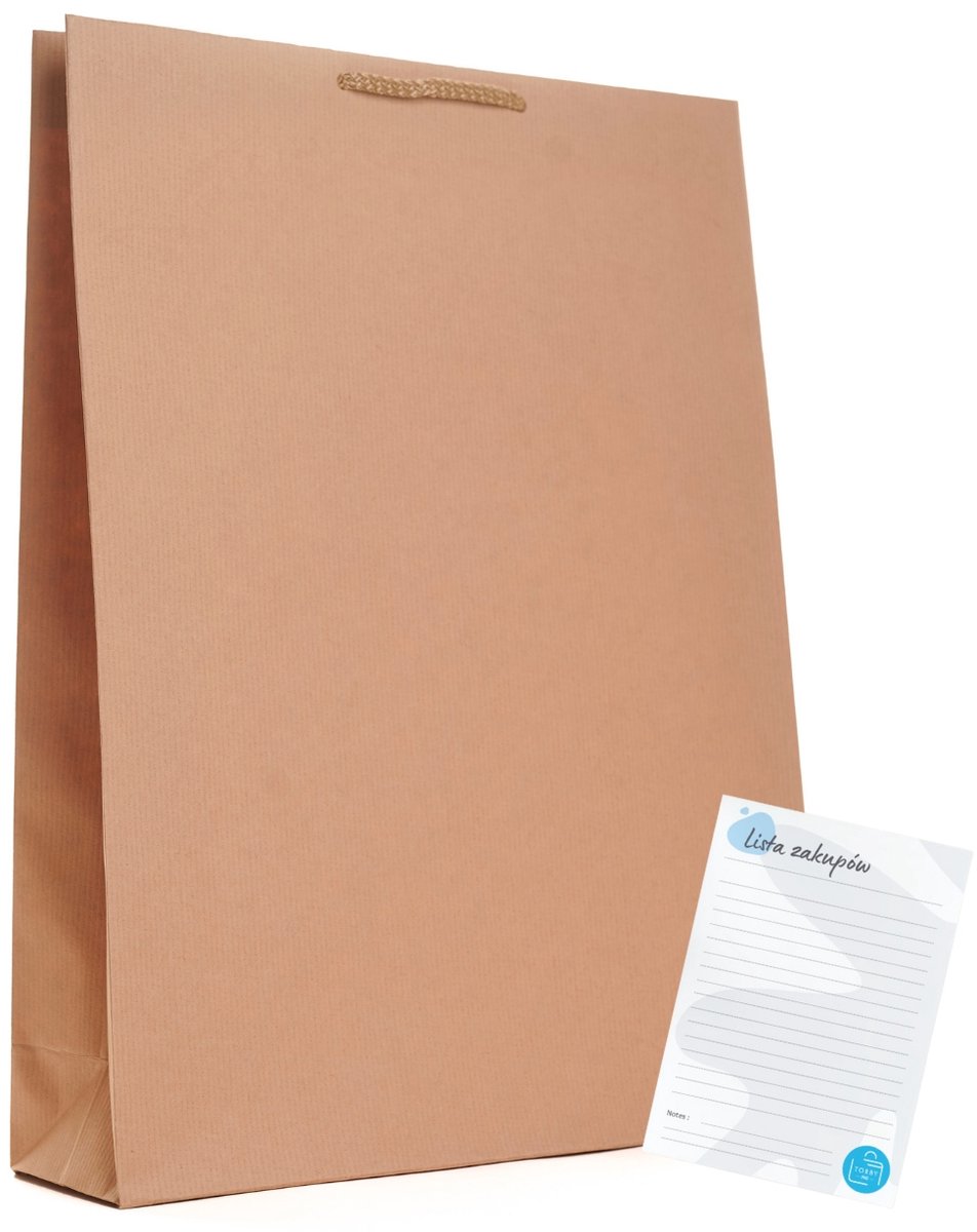 Papieren Cadeauzakken A3 30x9x40cm - 25 stuks - Eco & Premium