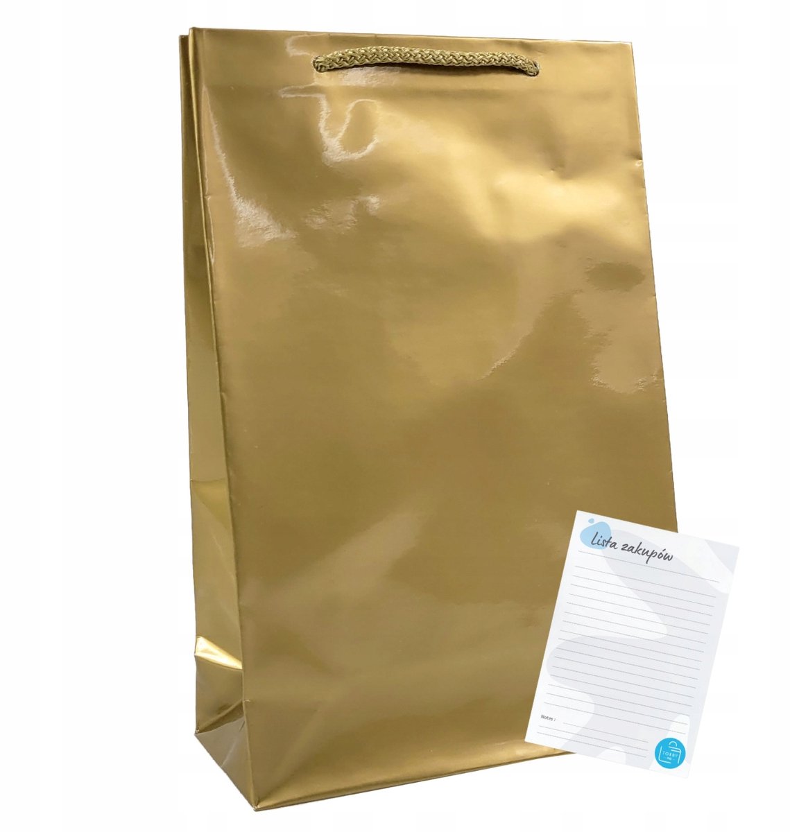 Goud Luxe vloeitjes Cadeautas 17x7x25 cm - 100 stuks