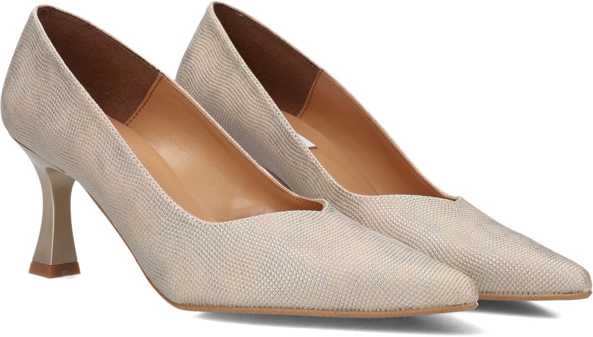 Notre-V 2333s Hakken Dames - Goud - Maat 38