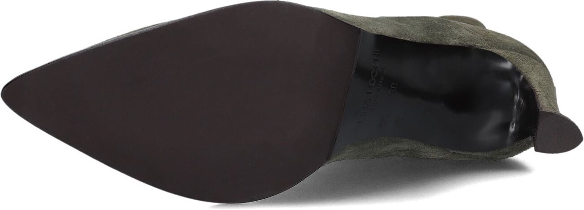 LINA LOCCHI Av 131/b Enkellaarsjes - Enkelboots met rits - Dames - Groen - Maat 39