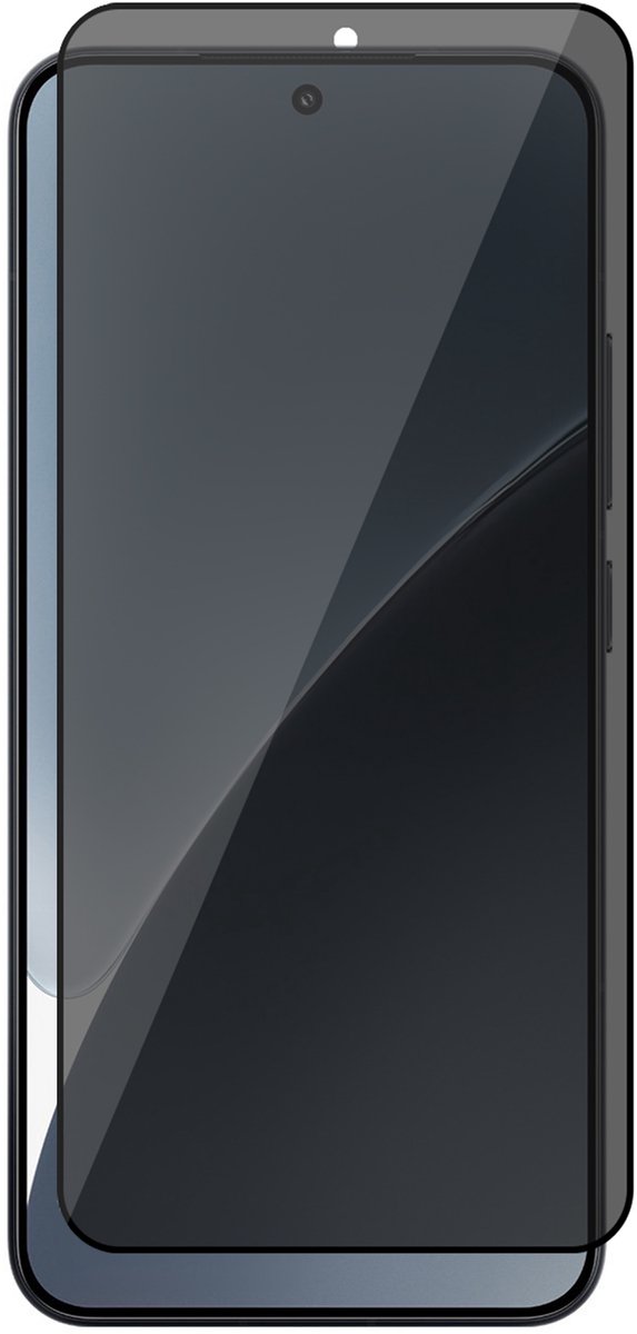Privacy Screenprotector geschikt voor Xiaomi 15 5G – Full Cover Gehard Glas – Anti Inkijk – Privacy Filter