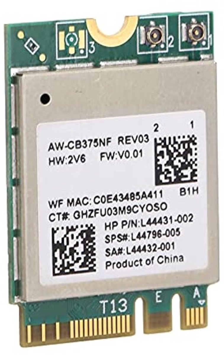 Draadloze Netwerkkaart voor PC met Bluetooth 5.0 - 2,4/5 GHz Wifi-module