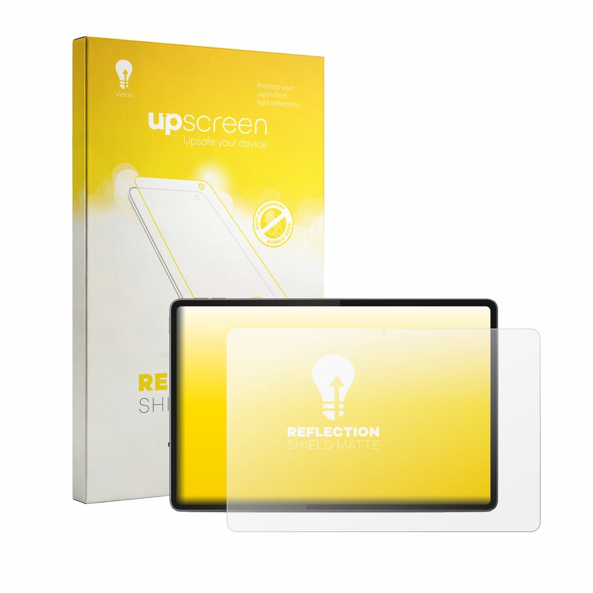 upscreen - Screenprotector voor Lenovo Yoga Tab 11.1" 2026 - Folie Beschermfolie anti glare matte