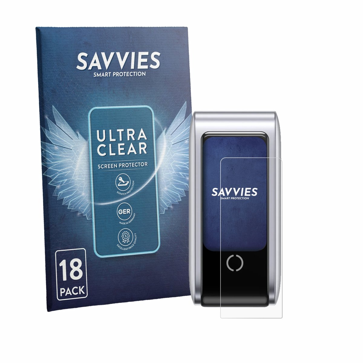 Savvies - Screenprotector voor UGREEN Nexode Pro - Folie Beschermfolie transparant 18 Stuks