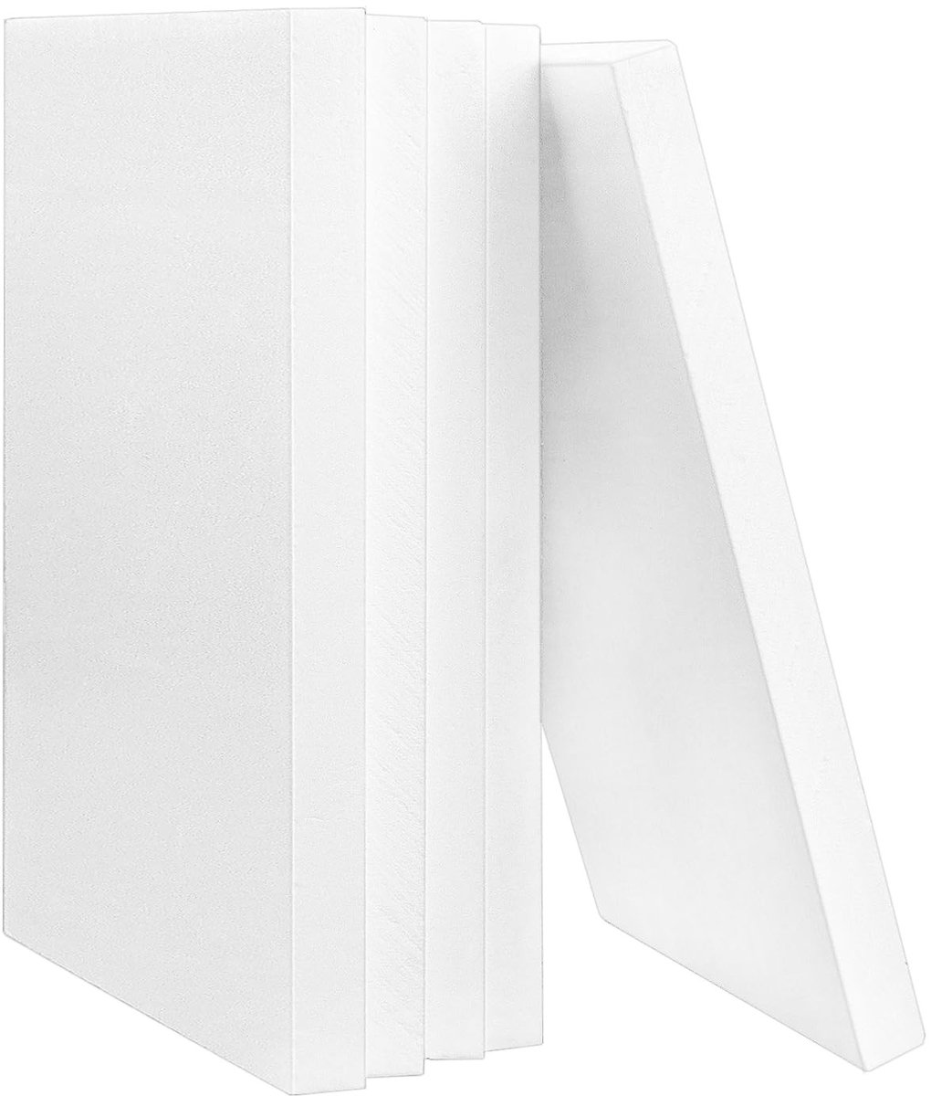 Elzusha- Hardschuimplaat 20 mm dik - 5 stuks - Schuimplaat - Knutselplaat - Doe-het-zelf - Hoogwaardig materiaal - 30 x 20 x 2 cm - Piepschuim