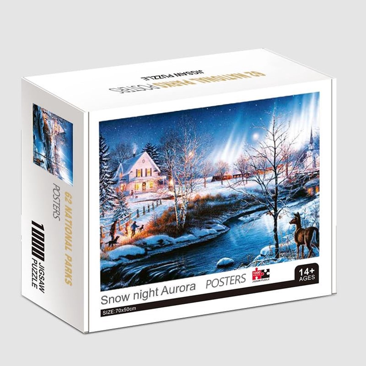 Elzusha - 1000-Piece Puzzel van de London Tower Bridge voor Volwassenen
