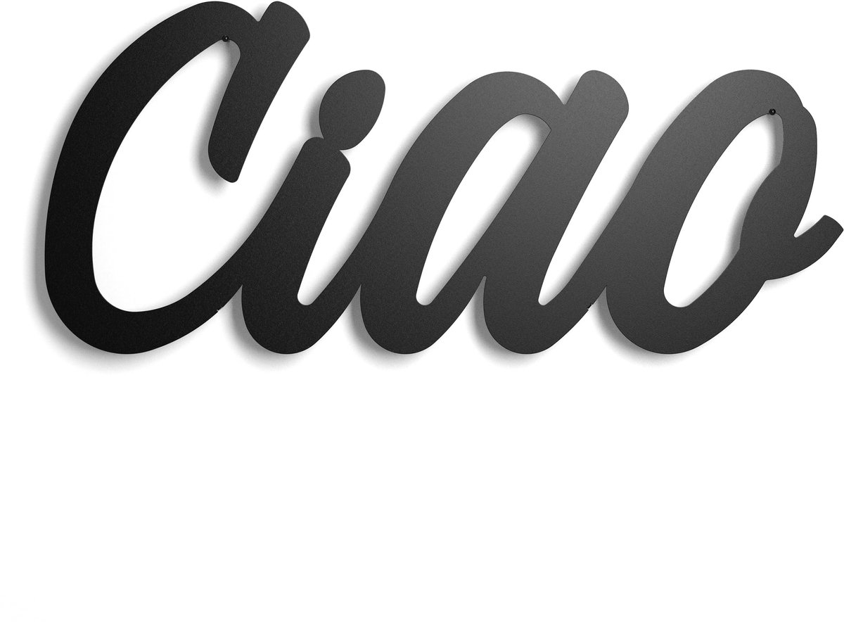 Solidchoice - Metalen Wanddecoratie Sculptuur Groet