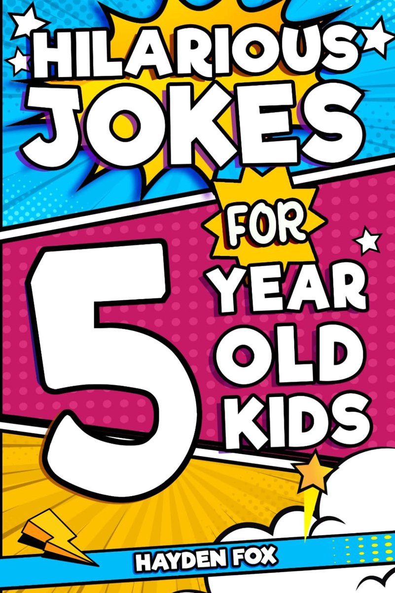 Hilarious Jokes For 5 Year Old Kids: An Awesome LOL Gag Book For Young Boys and Girls Filled With Tons of Tongue - ShopVlot