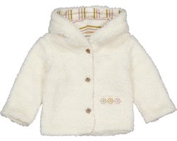B.E.S.S. Baby meisjes Teddy Jasje AMALIA Off White maat 74