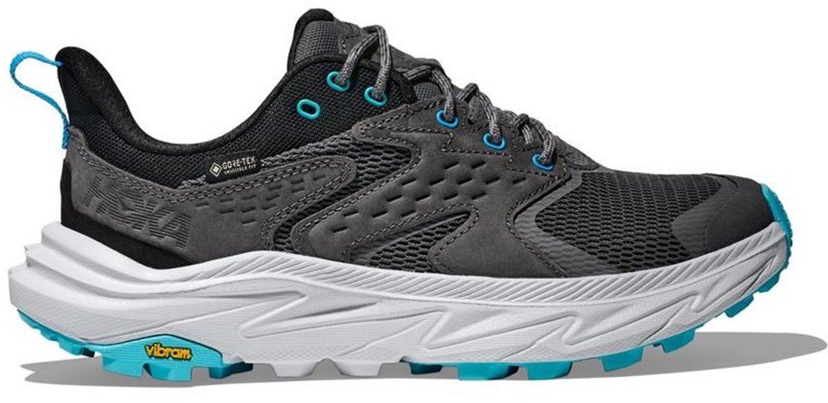Hoka One One Anacapa 2 Low GTX WS Wandelschoenen Satel /sea ice 40 Grijs