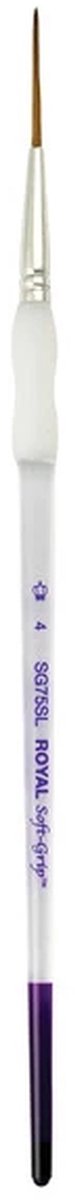 R&L Soft Grip Sable Synthetic Script 4 - 3 Pack