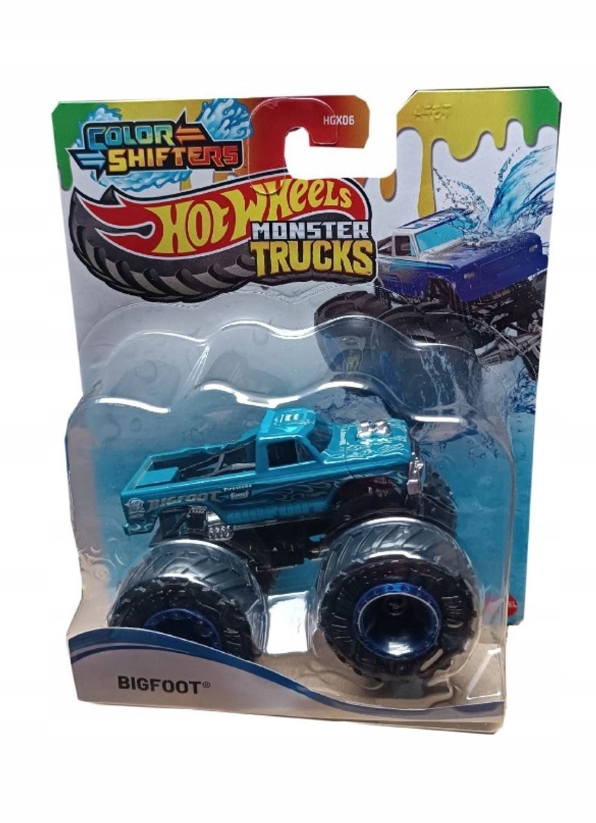 Hot Wheels Monster Trucks COLOR SHIFTERS BIGFOOT vehicle