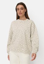 camel active Oversized sweater van 100% katoen - Maat - Beigewomenswear-S
