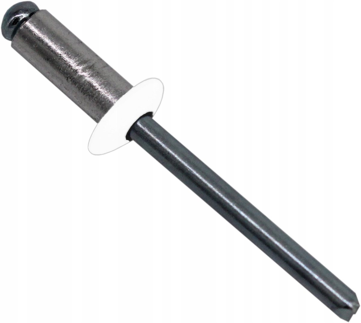 Aluminium/Staal Blindklinknagels 4,8x12mm RAL9016 - 250 stuks