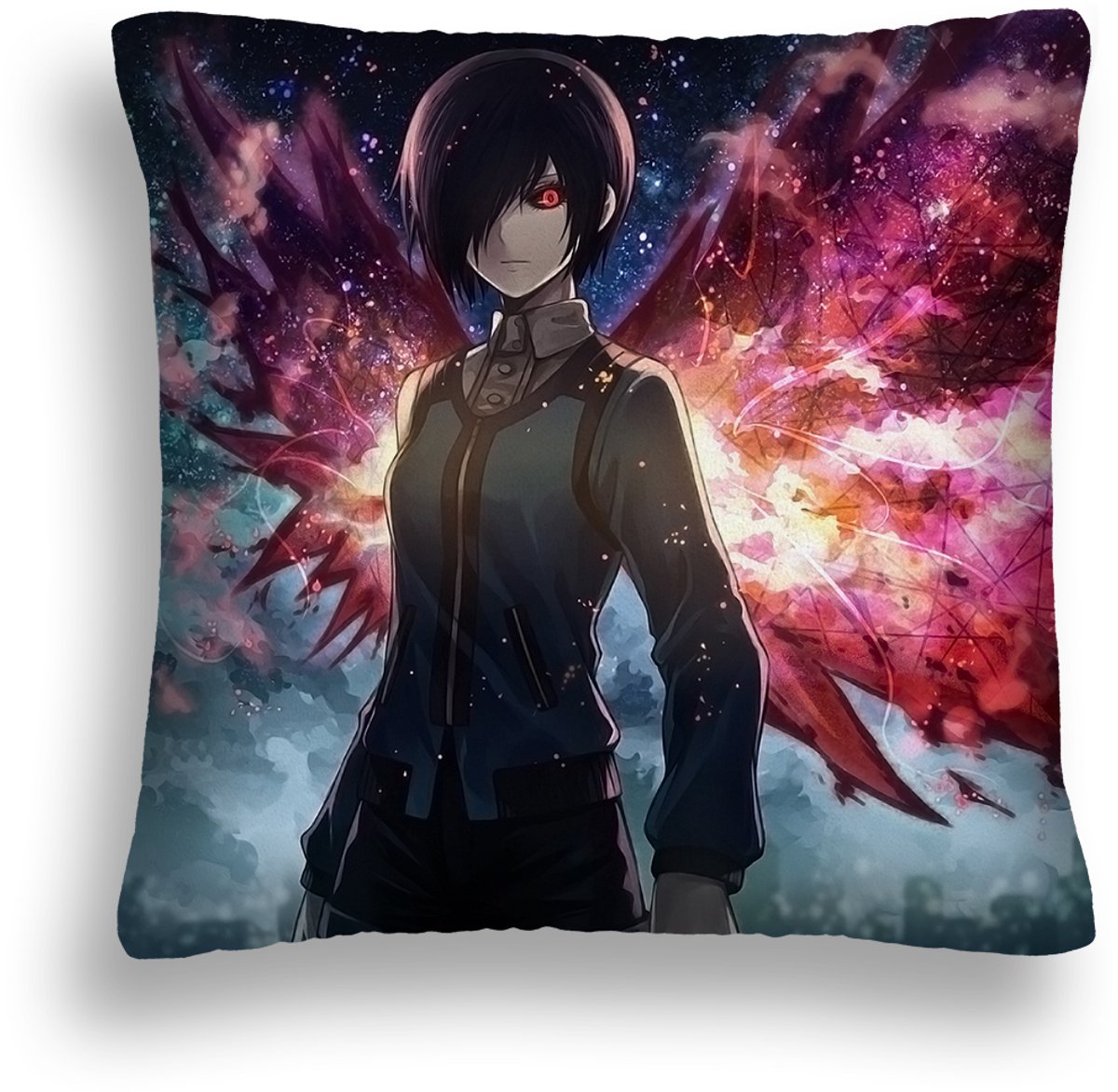 Decoratieve Anime Kussen "Galactische Beschermengel" 40x40cm