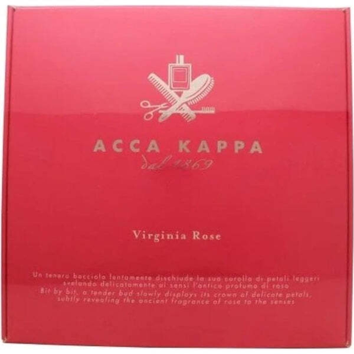 Acca Kappa Virginia Rose Geschenkset 500ml Douchegel + 300ml Body Lotion