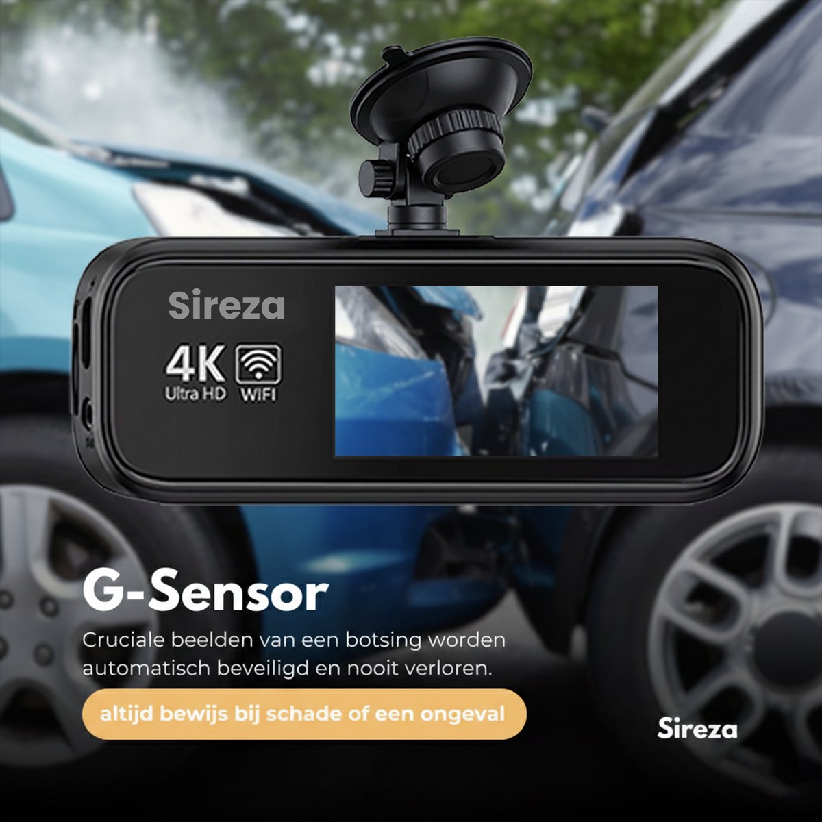 Sireza D3 - Dual Dashcam 4K thumbnail 4