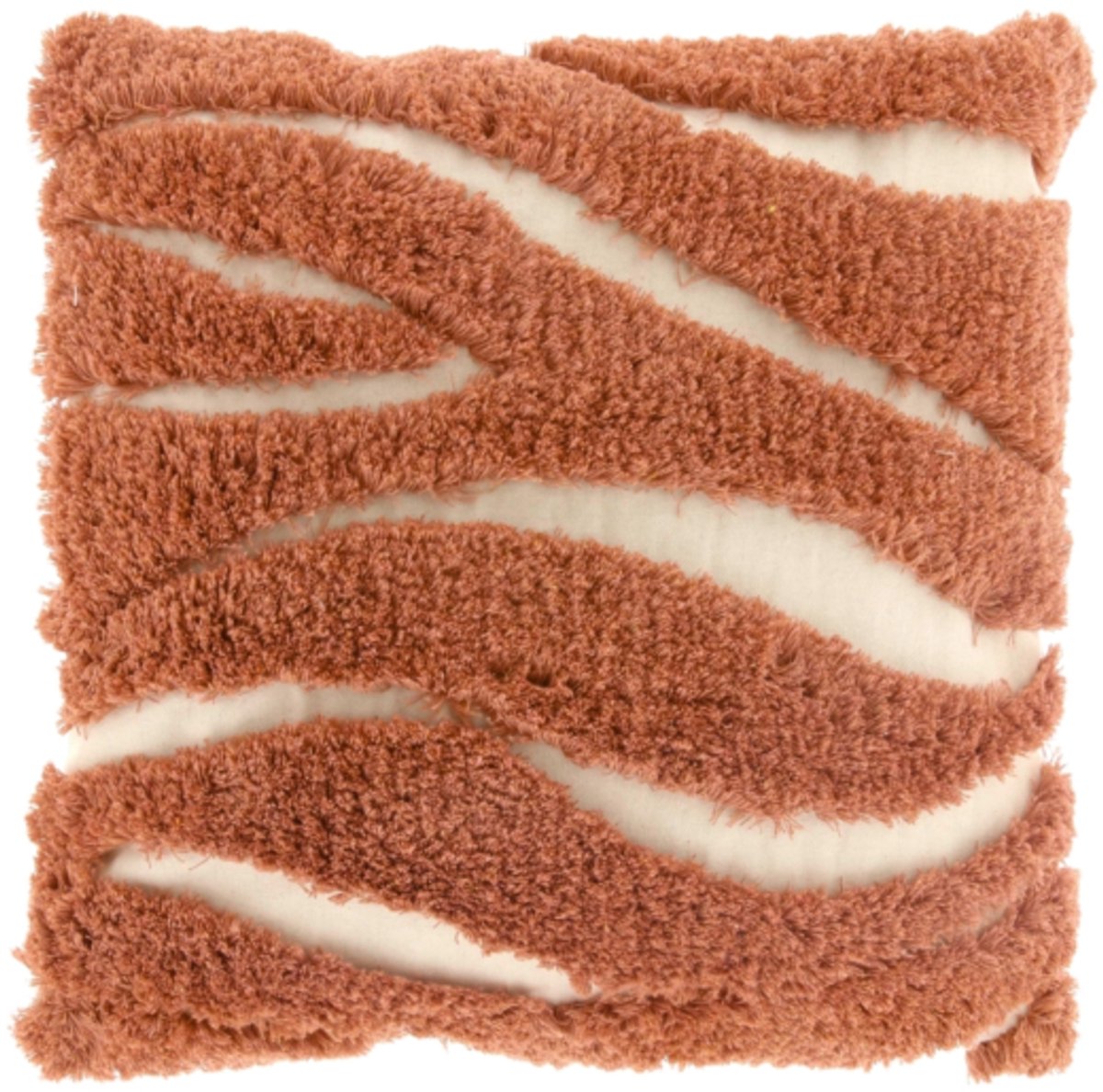 Unique Living kussen Marina camel 45 x 45 cm