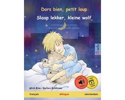 Sefa Albums Illustrés En Deux Langues- Dors bien, petit loup - Slaap lekker, kleine wolf (français - néerlandais)
