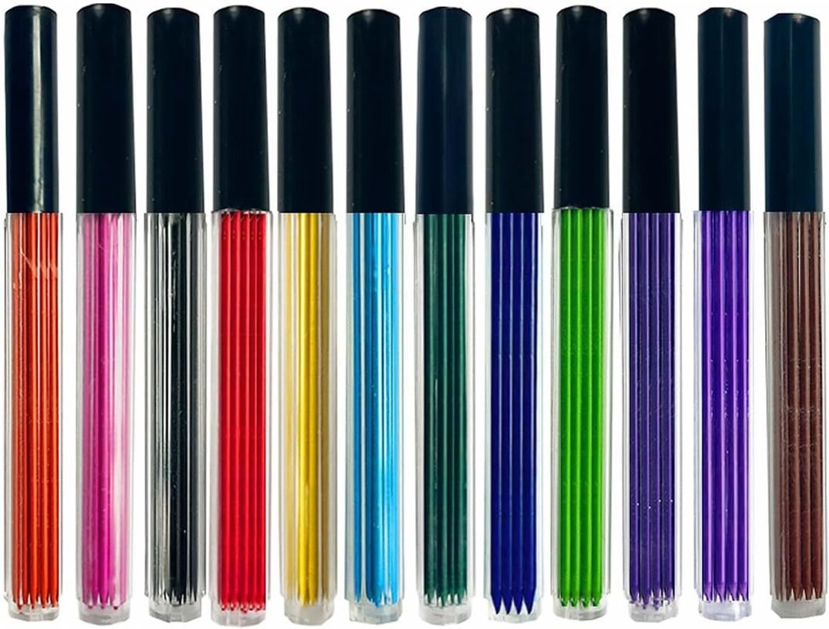 Kleurpotloden Set - Multicolor - 2.0 mm - Automatische Lood - Voor Kunstenaars