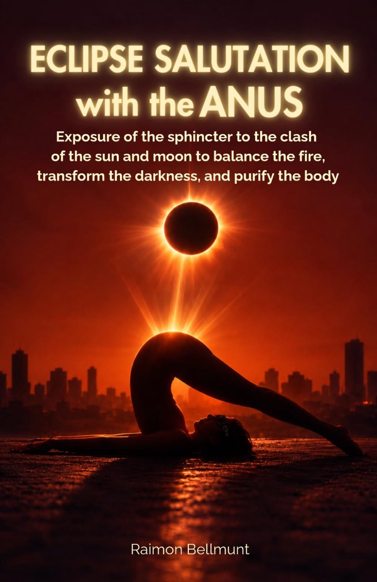 Eclipse Salutation with the Anus: Exposure of the sphincter to the clash of the sun and moon to balance the fire - ShopVlot
