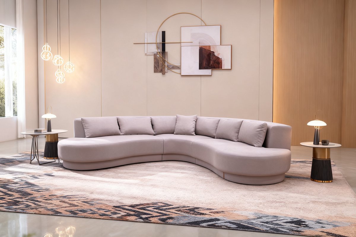 Monica Curve Sofa