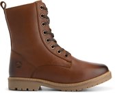Travelin' Trysil Dames - Veterboots met rits - Wol gevoerd - Cognac