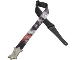 Levy's MPBS2-001 Polyester Gitaarband Bloodstone Design 1