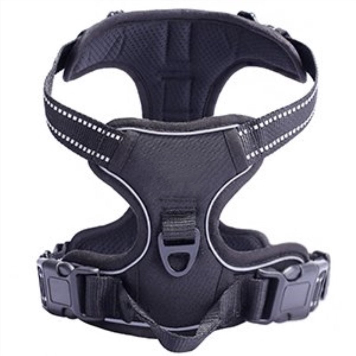 Hondentuig Comfort - Zwart, S