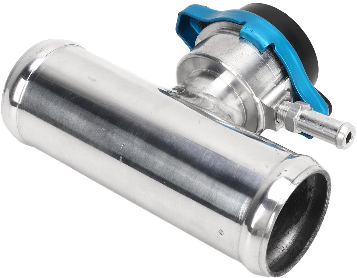 Elzusha - Radiator Vulhals met Temperatuurweergave voor Auto's, Aluminium