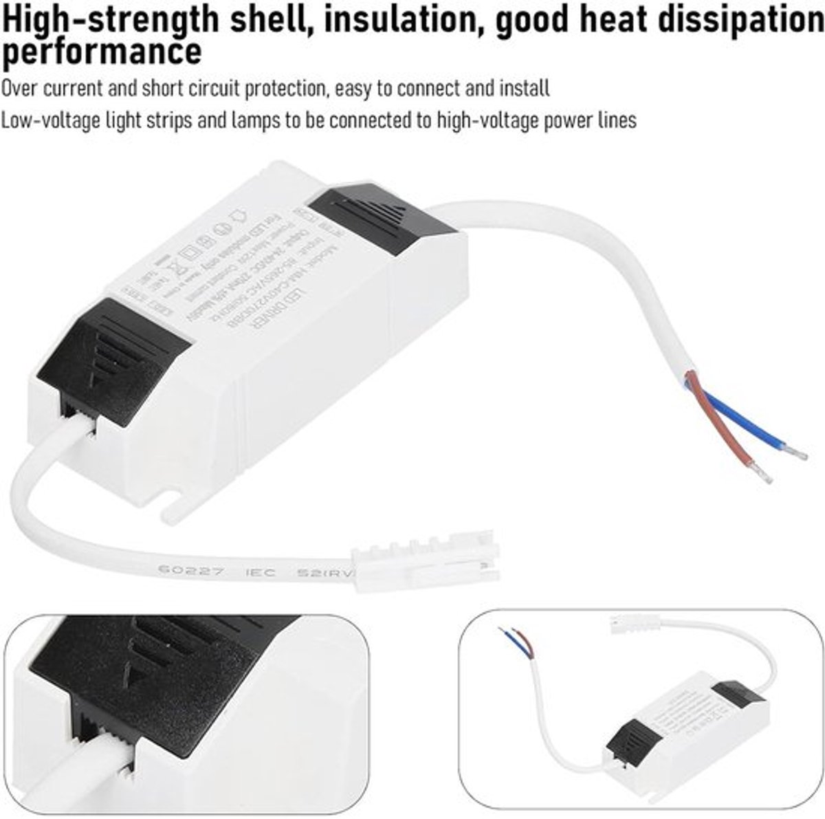Dailygoody 12W LED-driver, constant stroom