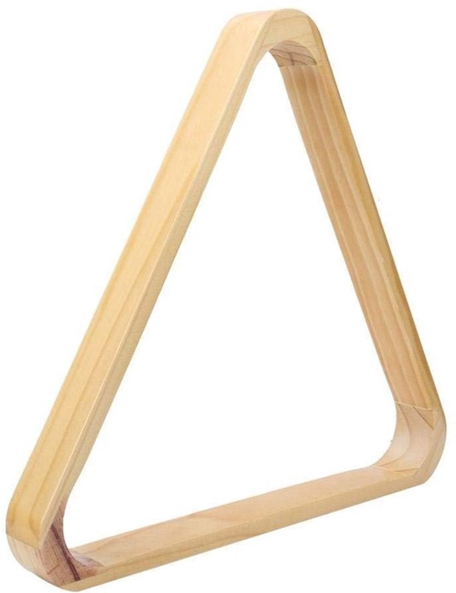 Virtubuy - Snooker Ball Rack - Houten Triangle en Rhombus - Elegante retro look