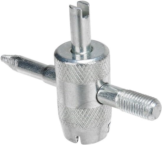 Reparatieset Ventielkern - Bandenonderhoud - Bandreparatie Auto - 26 Delig - 22 x 8 x 5 cm - Multicolor — afbeelding 4