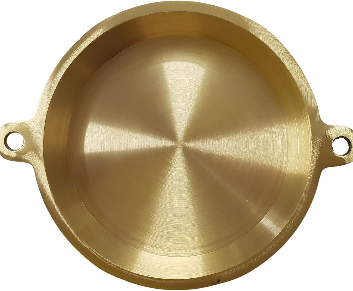 Bakvorm Koper - Pannenkoek mal - Zoete pannenkoeken bakken - Heavy duty dikke basis - 15cm diameter - Goud