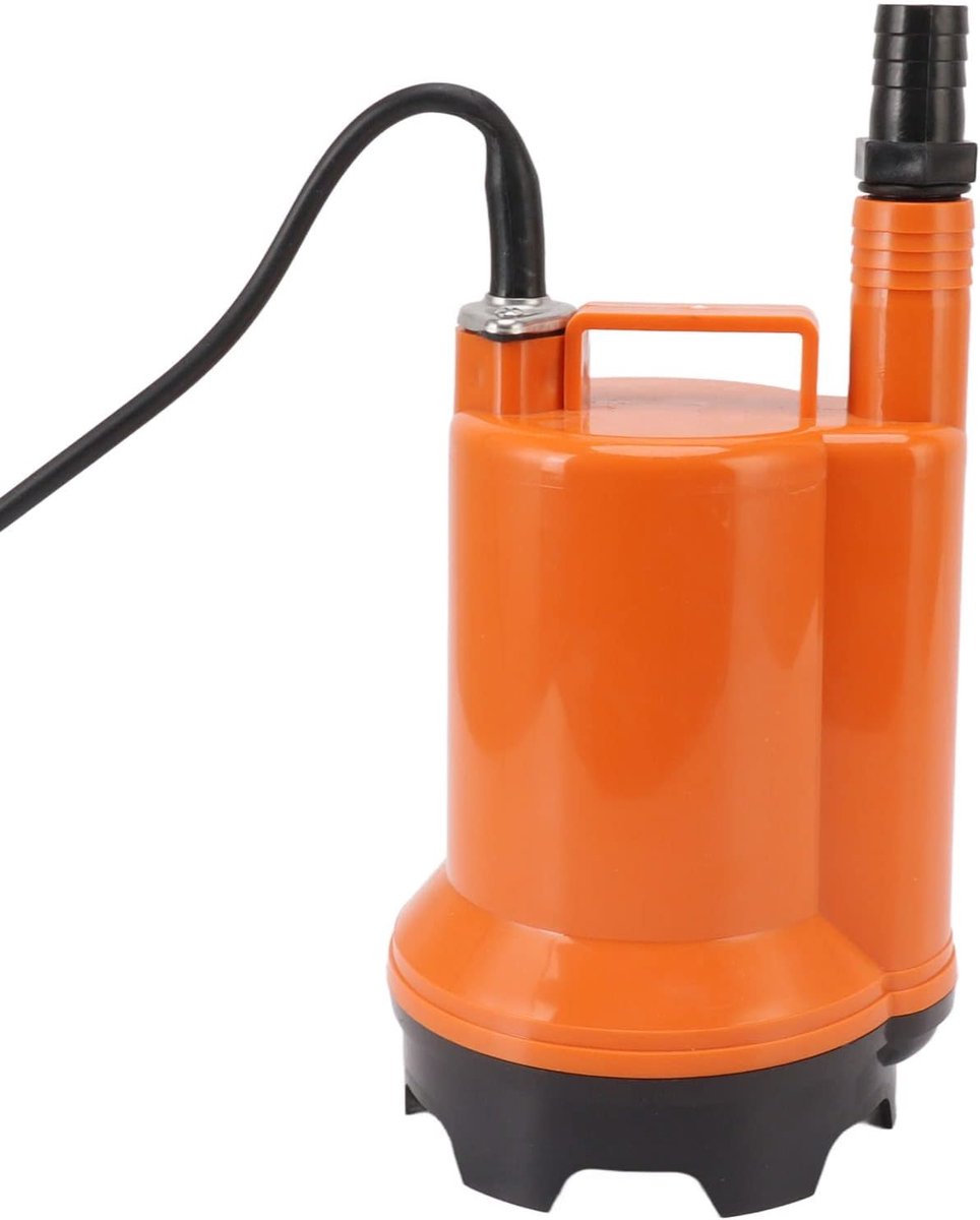 Dompelwaterpomp - Afvoerpomp - Water Verplaatsen - Hoog Vermogen - 25 mm Uitlaat - Zwart