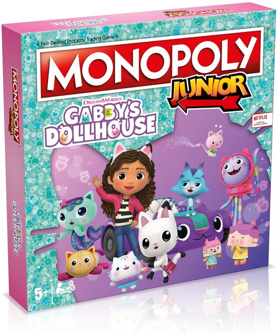 Monopoly Junior Gabby's Dollhouse
