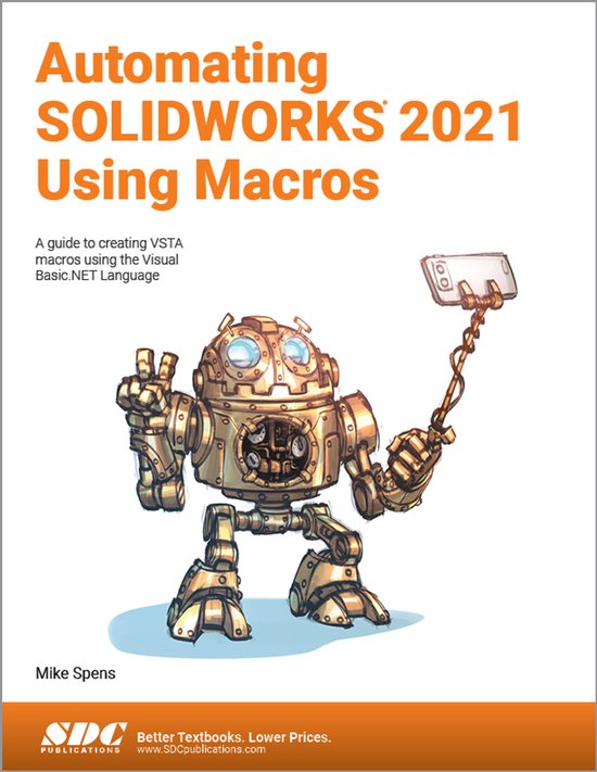 Automating SOLIDWORKS 2021 Using Macros - cover