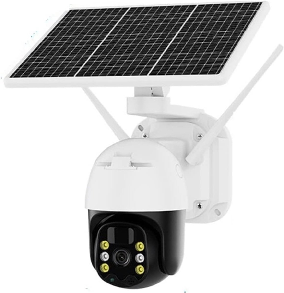 Zonne-energie Camera - 4G Beveiliging - Buiten Bewaken - Dubbele Alarm Detectie - 1080P HD - Zwart