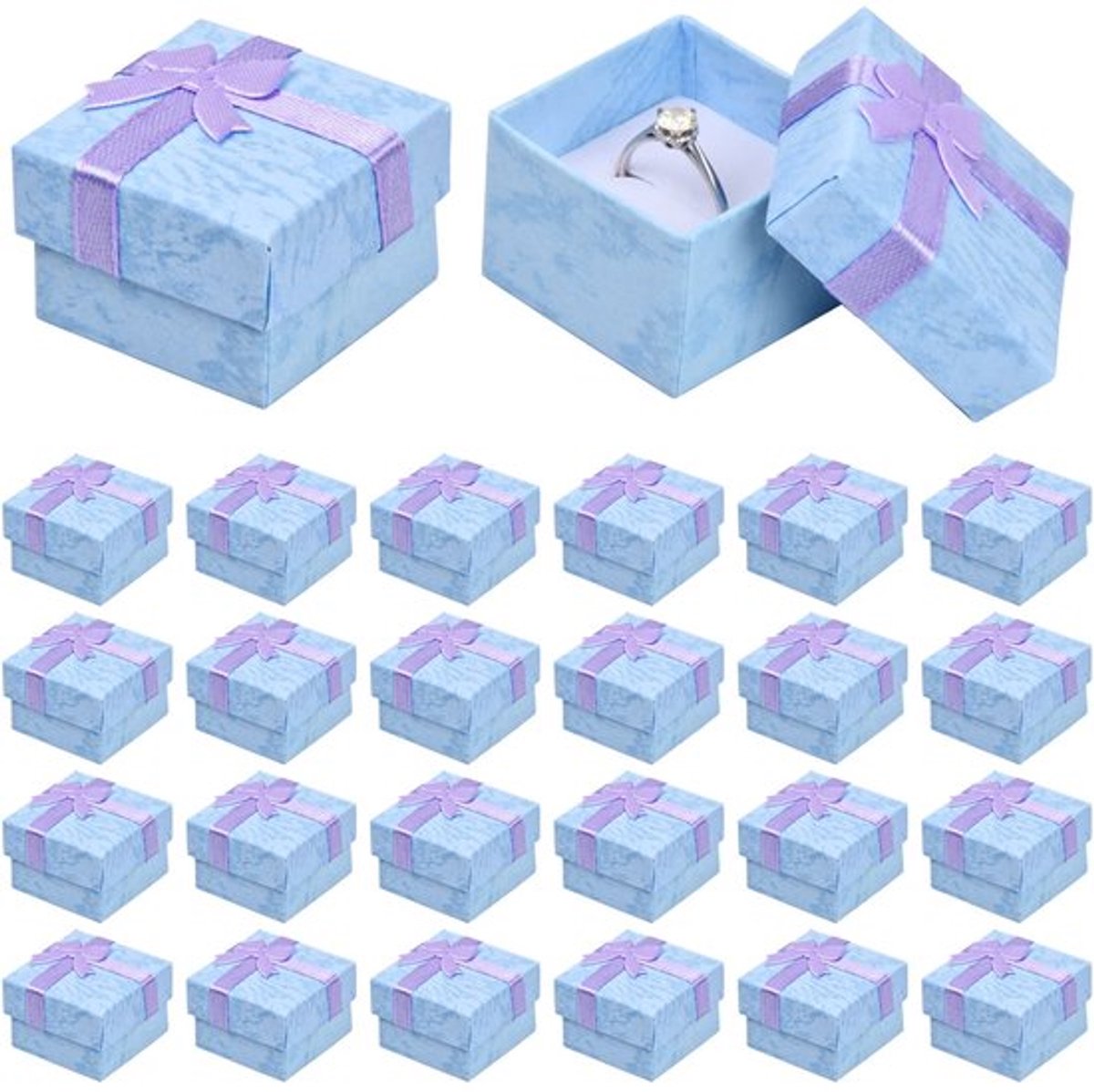NTHProducts - Gift Box - Sieraden Box - Lila - Ring Box