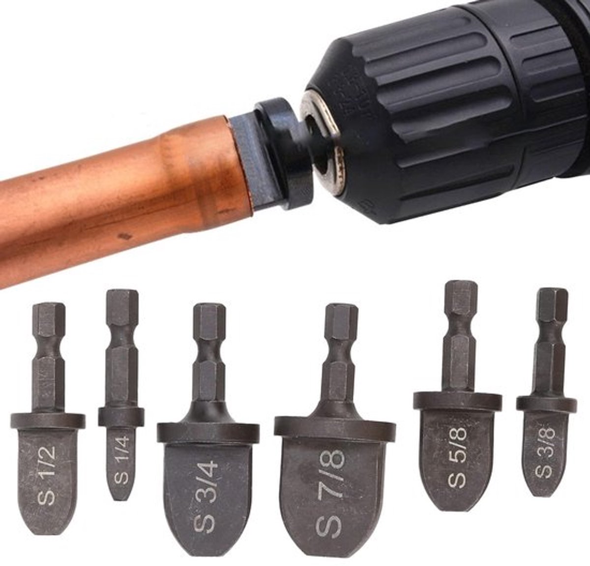 Solidchoice - Dailygoody - Smeedgereedschap Boor Set - Airconditioner Buis Expander