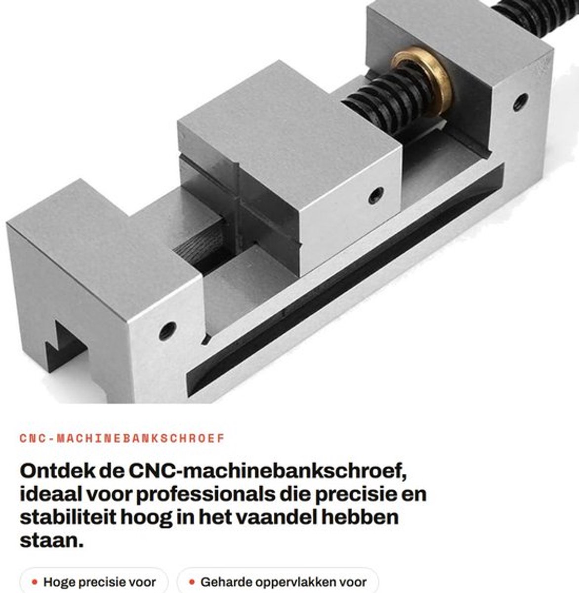 Dailygoods- Machinebankschroef Hoge Precisie - CNC-bewerkingsgereedschap - Slijpen