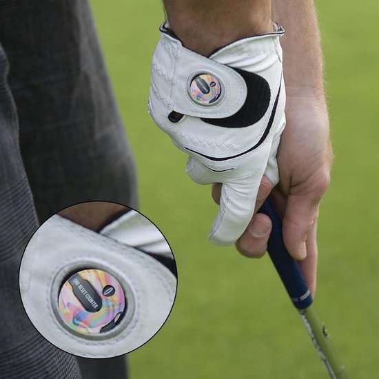 Golf Slagenteller - Score Bijhouder - Golf Spel Houden - Touch Reset Knop - 3 cm Display - Iriserend van GOLF — afbeelding 3
