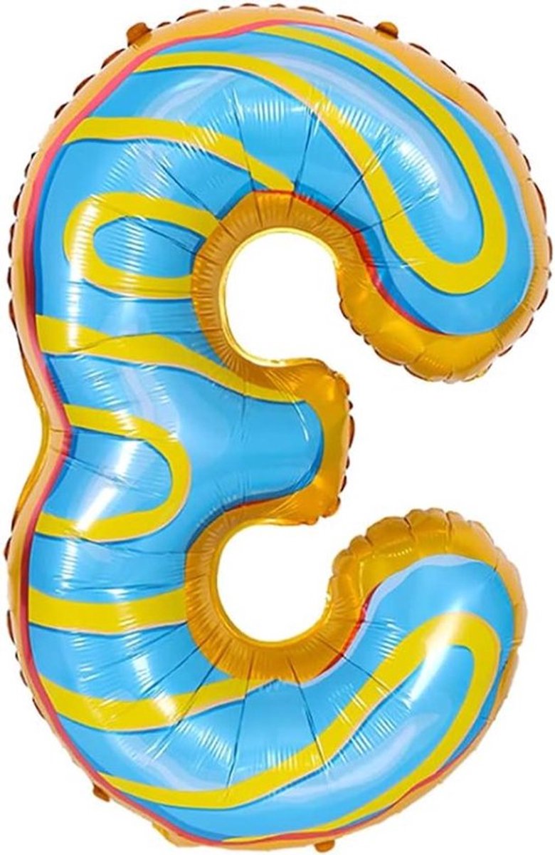 EGoods - Ballonnen verjaardag folie ballon partij decoraties helium Mylar - Donuts