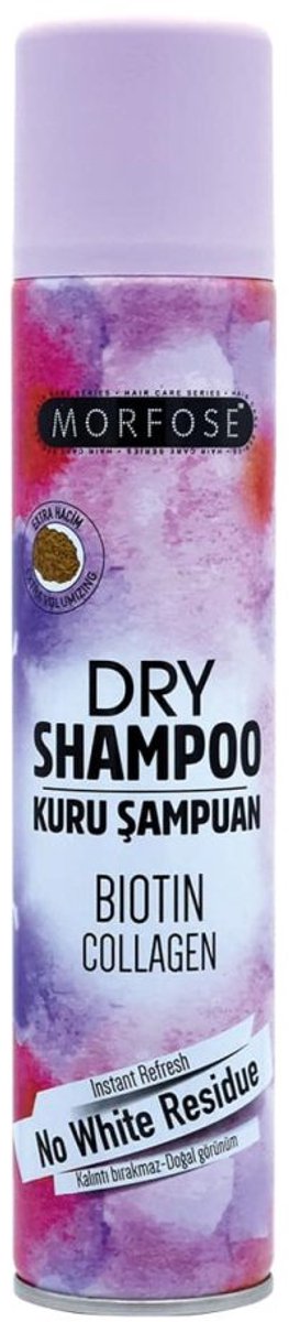 Morfose Biotin & Collagen Dry Shampoo For Extra Volumizing 200ml